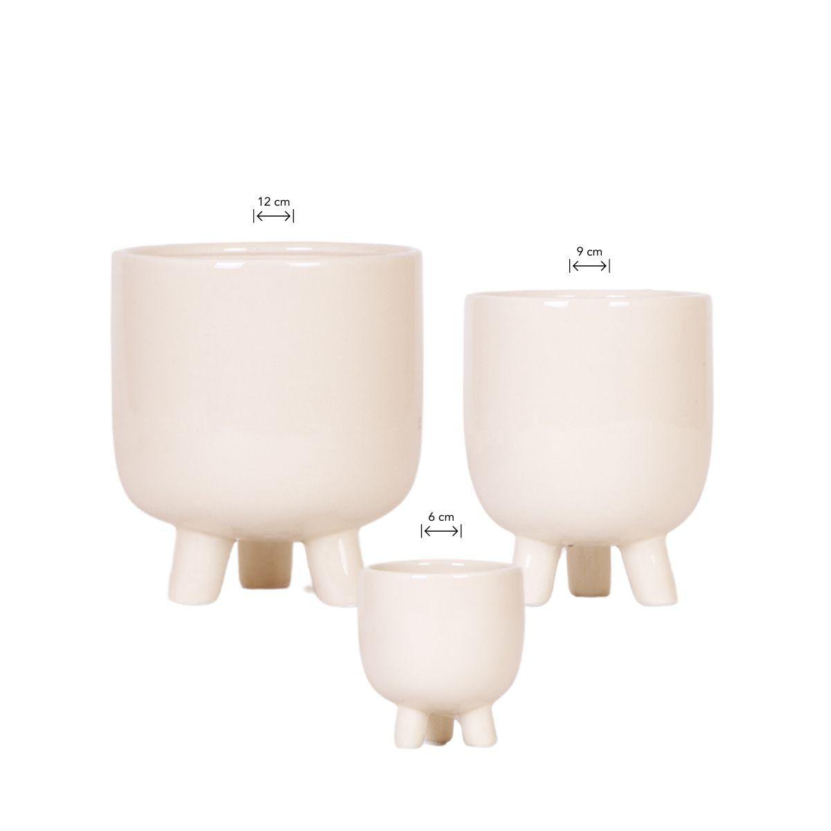Anro Style Combi deal - Gummy travertine potten