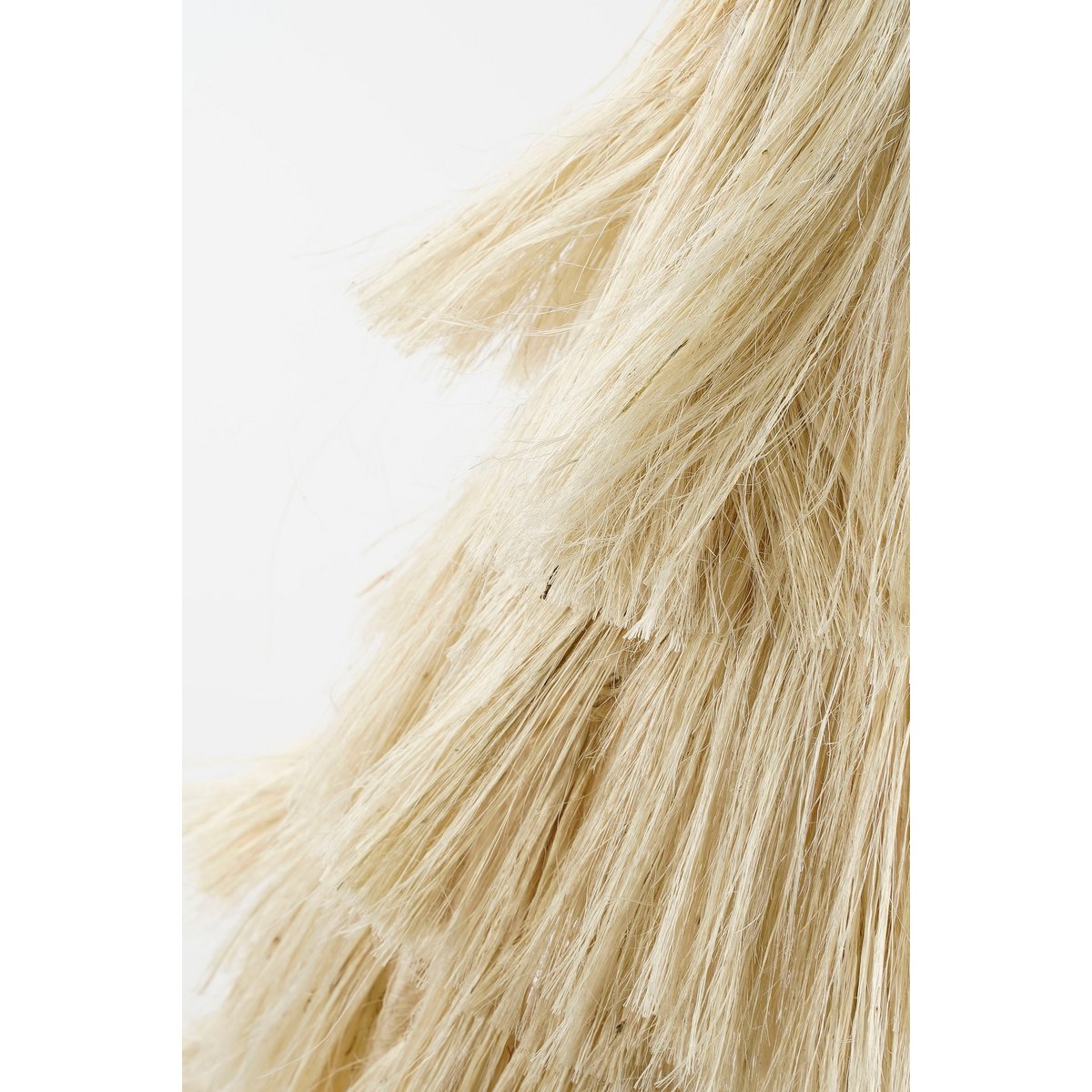 Kerstdecoratie Boom - H44 x Ø25 cm - Jute - Beige