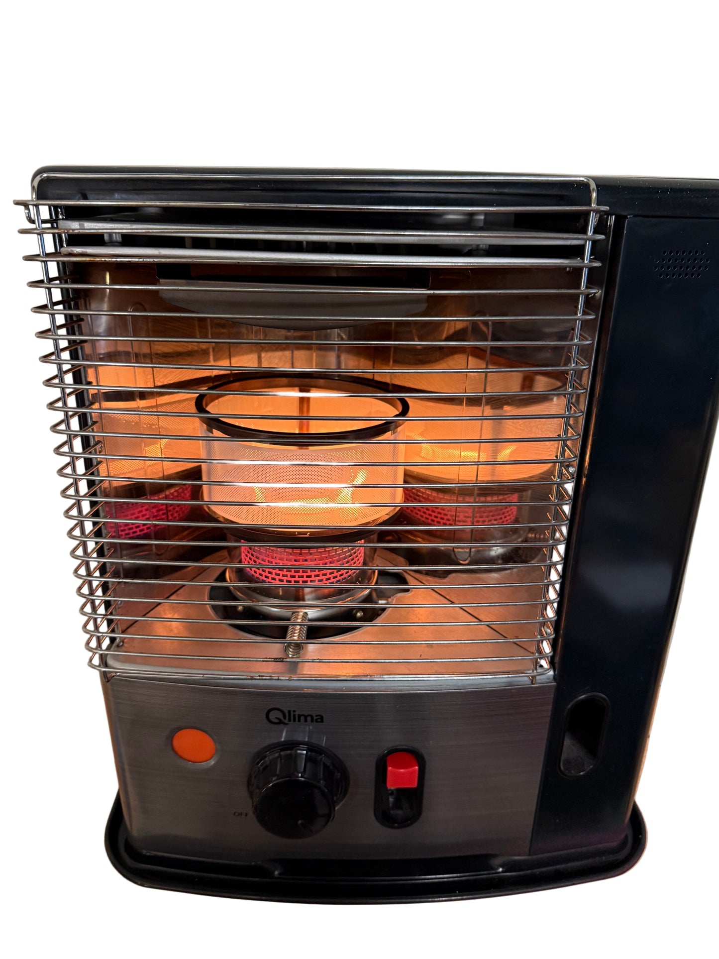 Qlima Wiekkachel R 8128 C-2 dubbel brander tweedehands