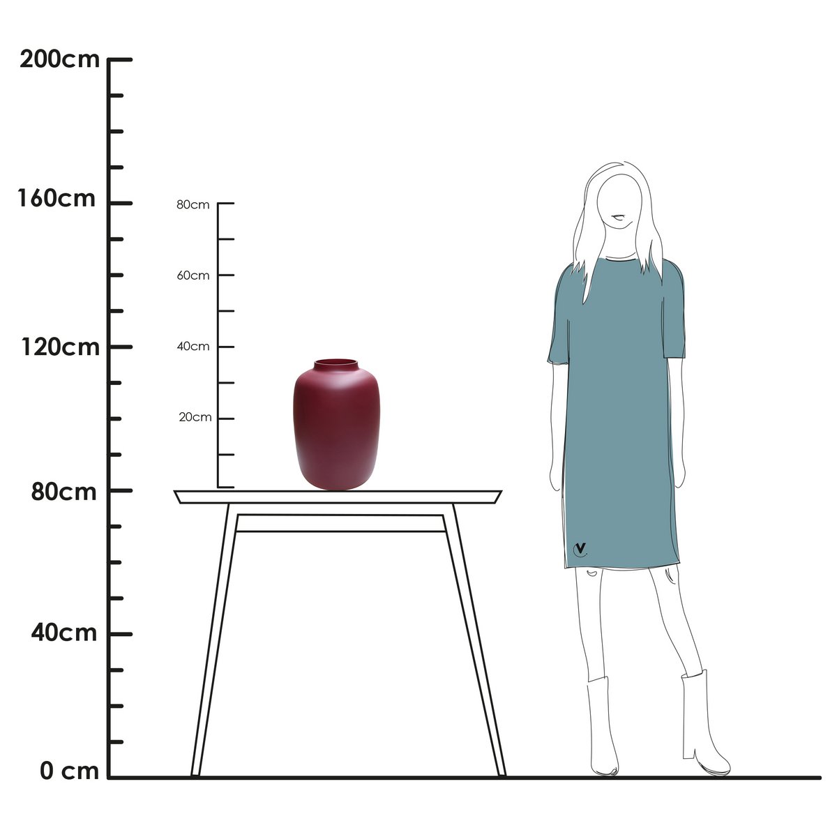 Vaas - Artic matte violet