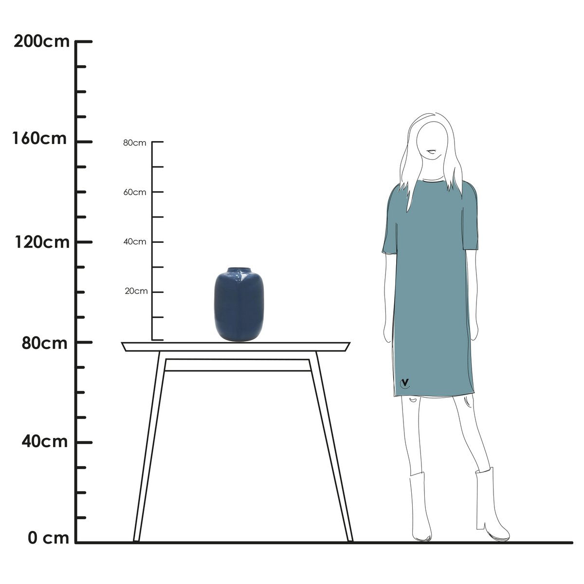 Vaas - Artic dark blue-grey