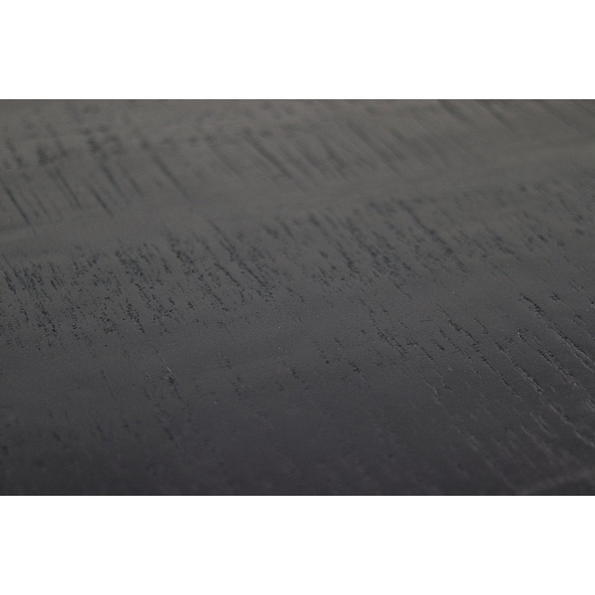 Anro Ovale Eettafel 220x110x76 Zwart-Mango/Metaal