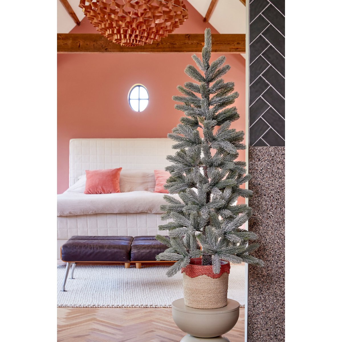 Nagoya Kunstkerstboom - H120 x Ø60 cm - Groen