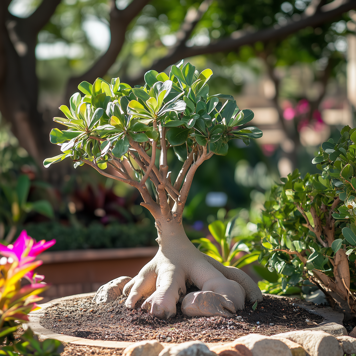 Florastore Desert Rose - Adenium Obesum - Height 25-40Cm - ⌀10,5Cm