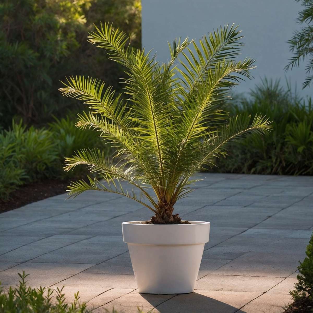 Florastore Canary Date Palm - 2 Pcs. - Phoenix Canariensis - Height 50-60Cm - ⌀15Cm