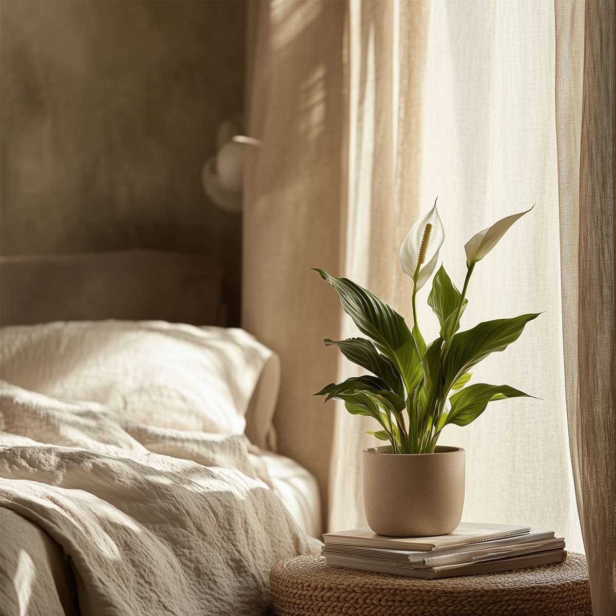Florastore Peace Lilly - 2 Pcs. - Spathiphyllum 'Torelli' - Height 30-45Cm - ⌀12Cm