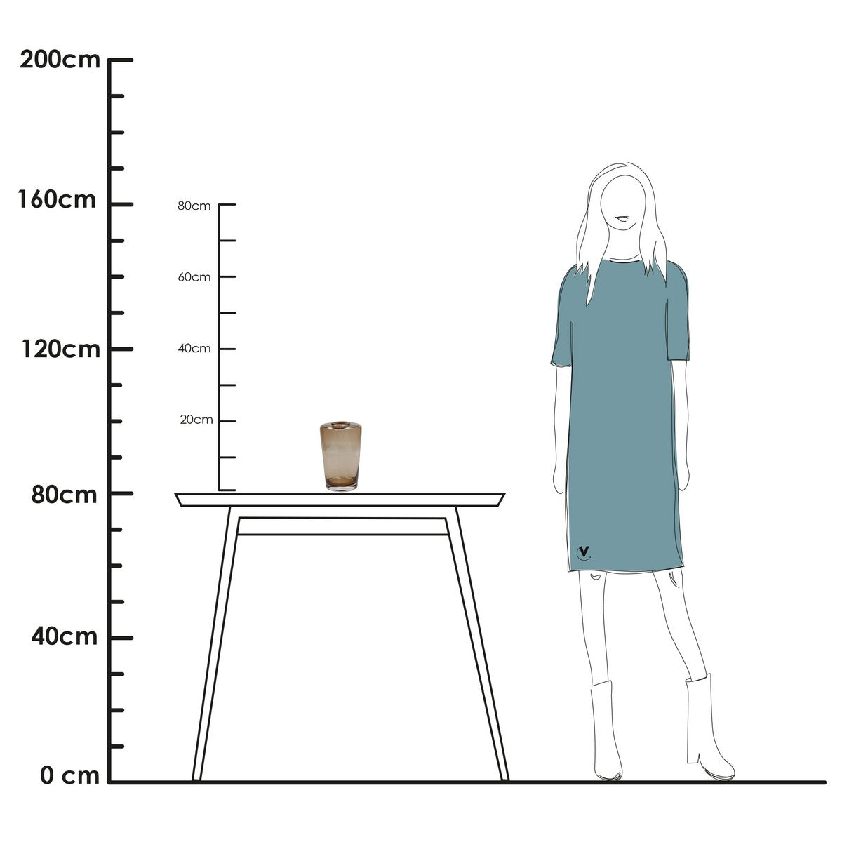 Vaas - Neris 6 stuks