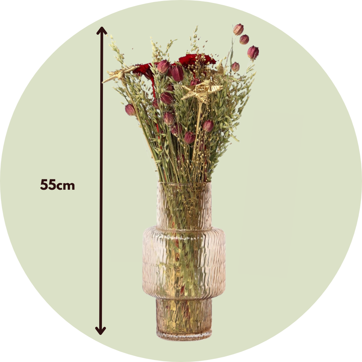 Florastore Dried Flowers - Bouquet 'Trendy Lumi' - Dryflowers