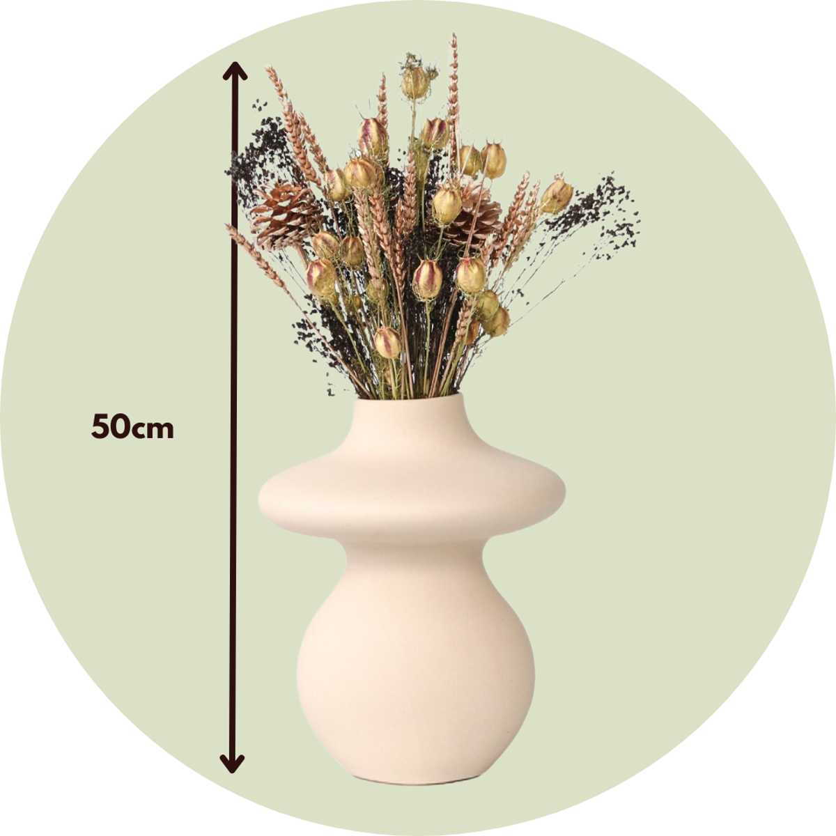 Florastore Dried Flowers - Bouquet 'Loose Fit Drummer' - Dryflowers