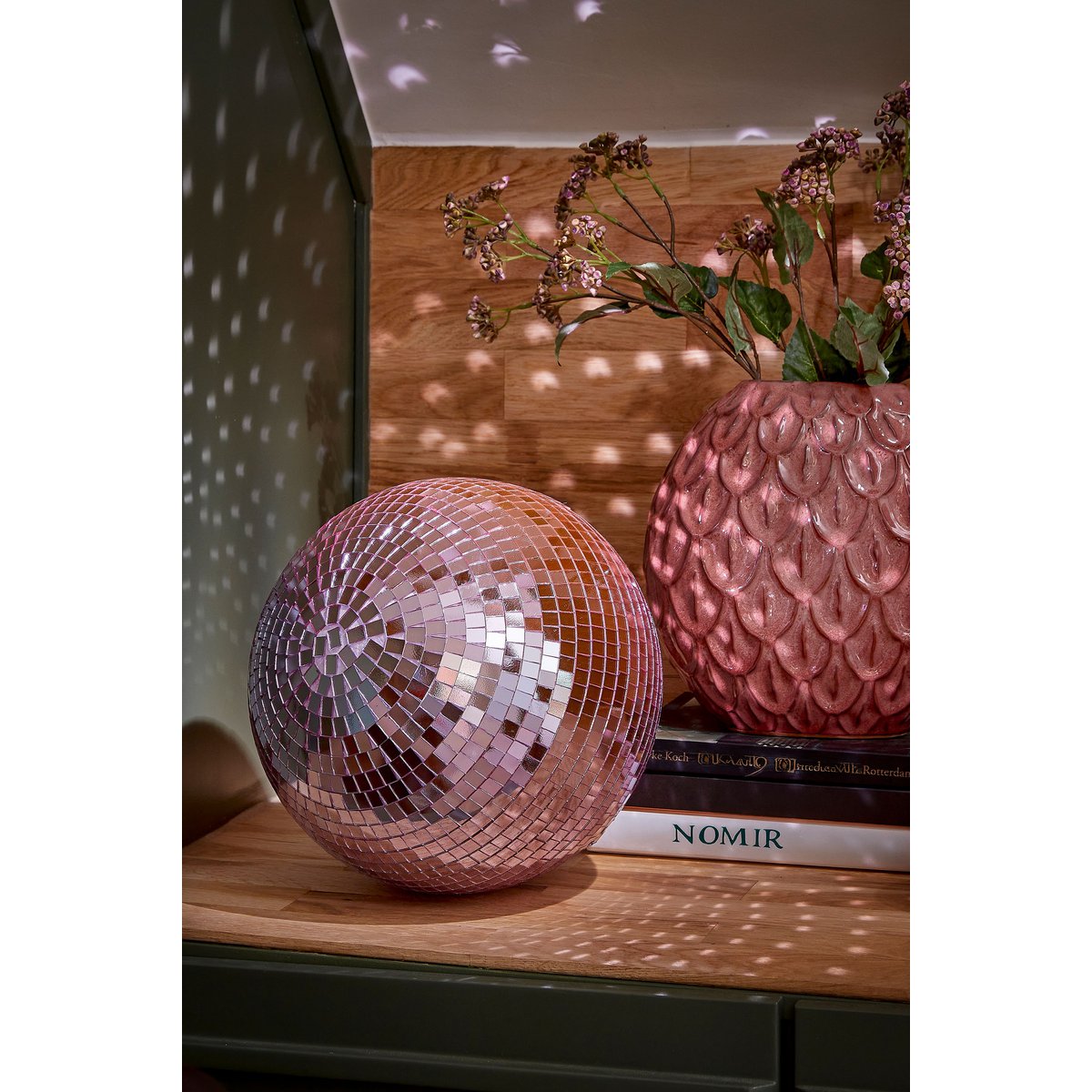 Kerst Discobal - Ø30 cm - Lila