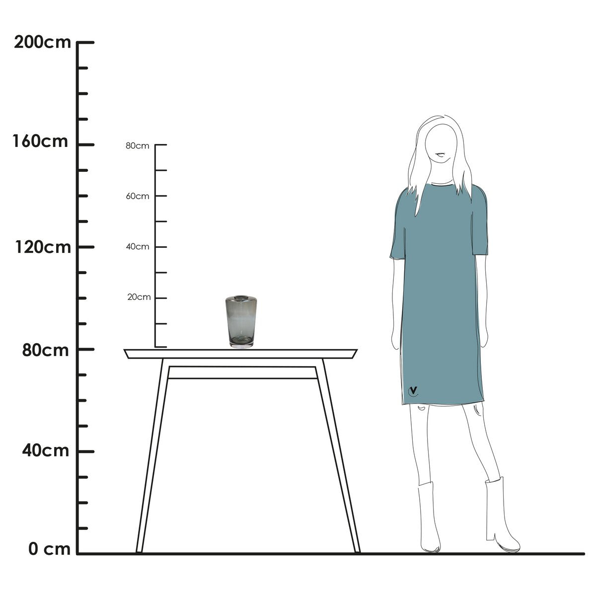 Vaas - Neris 6 stuks