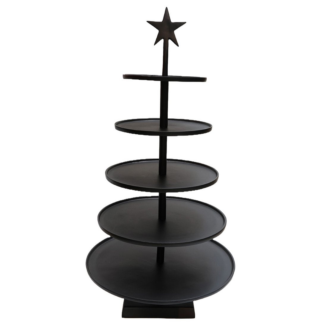 Etagere Kerst - Bonito black Ø40 x H80 cm