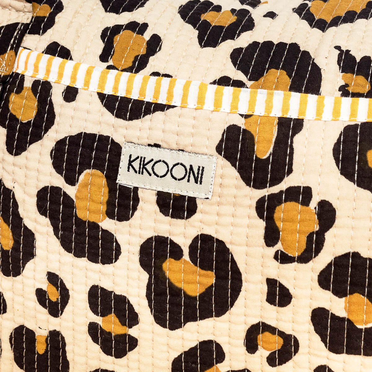 handgemaakte katoenen tas "oh Leo"