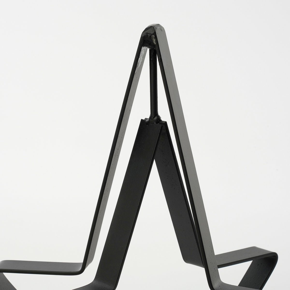 Kerstkandelaar - Set van 2 - L20 x B11 x H32 cm - IJzer - Zwart, Goud