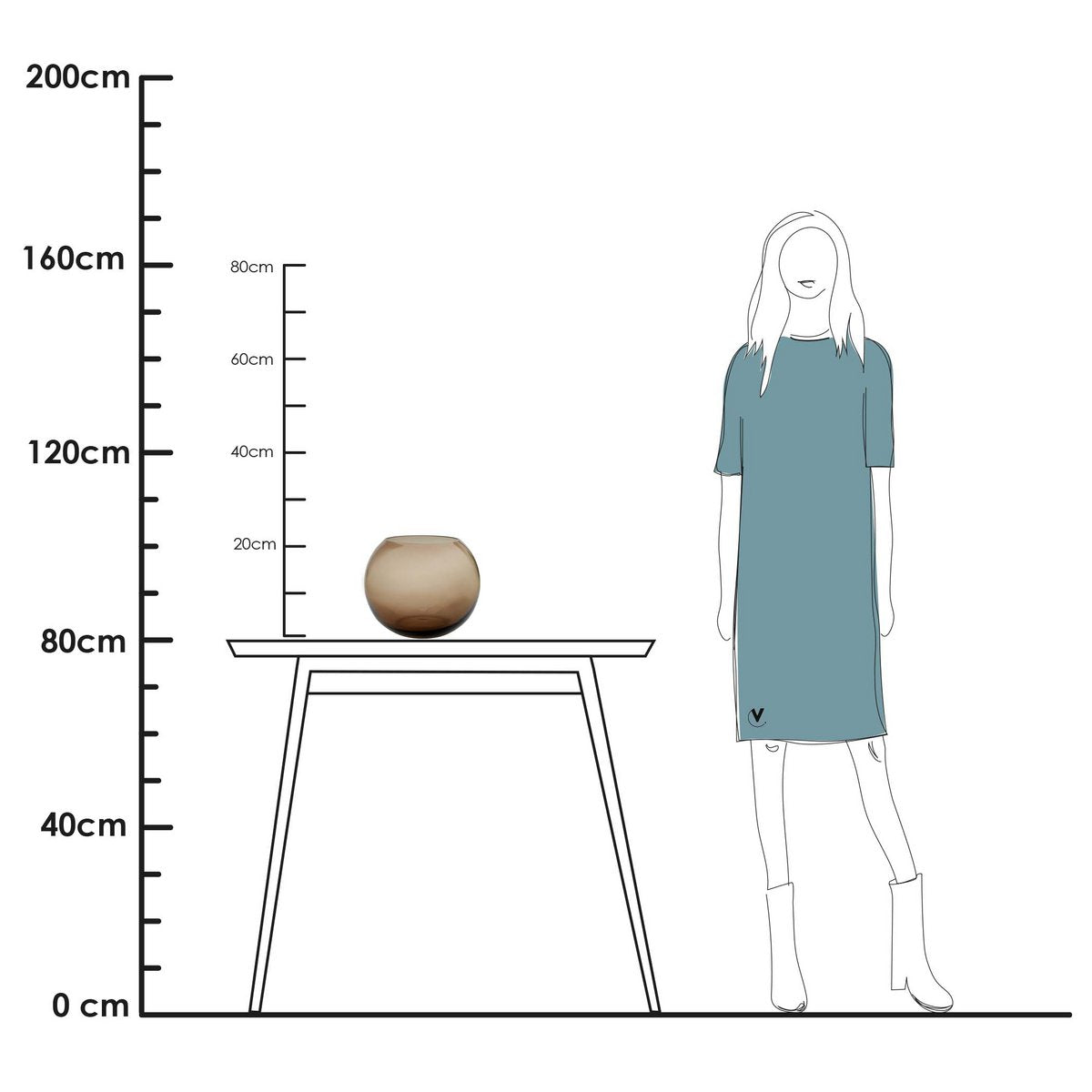 Vaas - Zambezi taupe