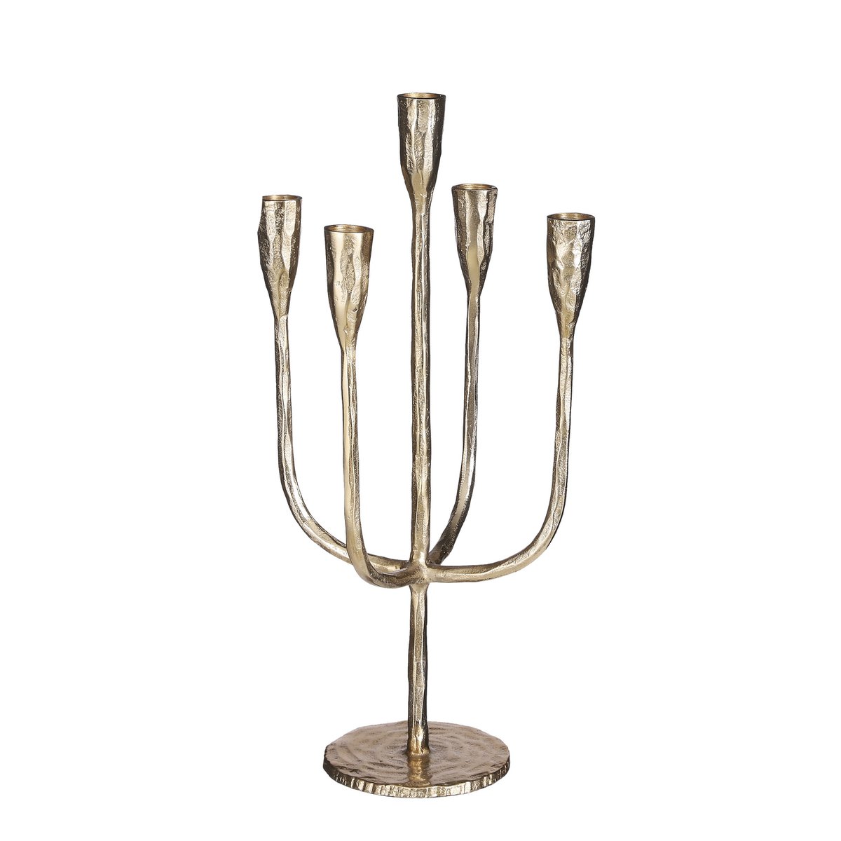 Stretto Kandelaar - H43 x Ø22 cm - Goud