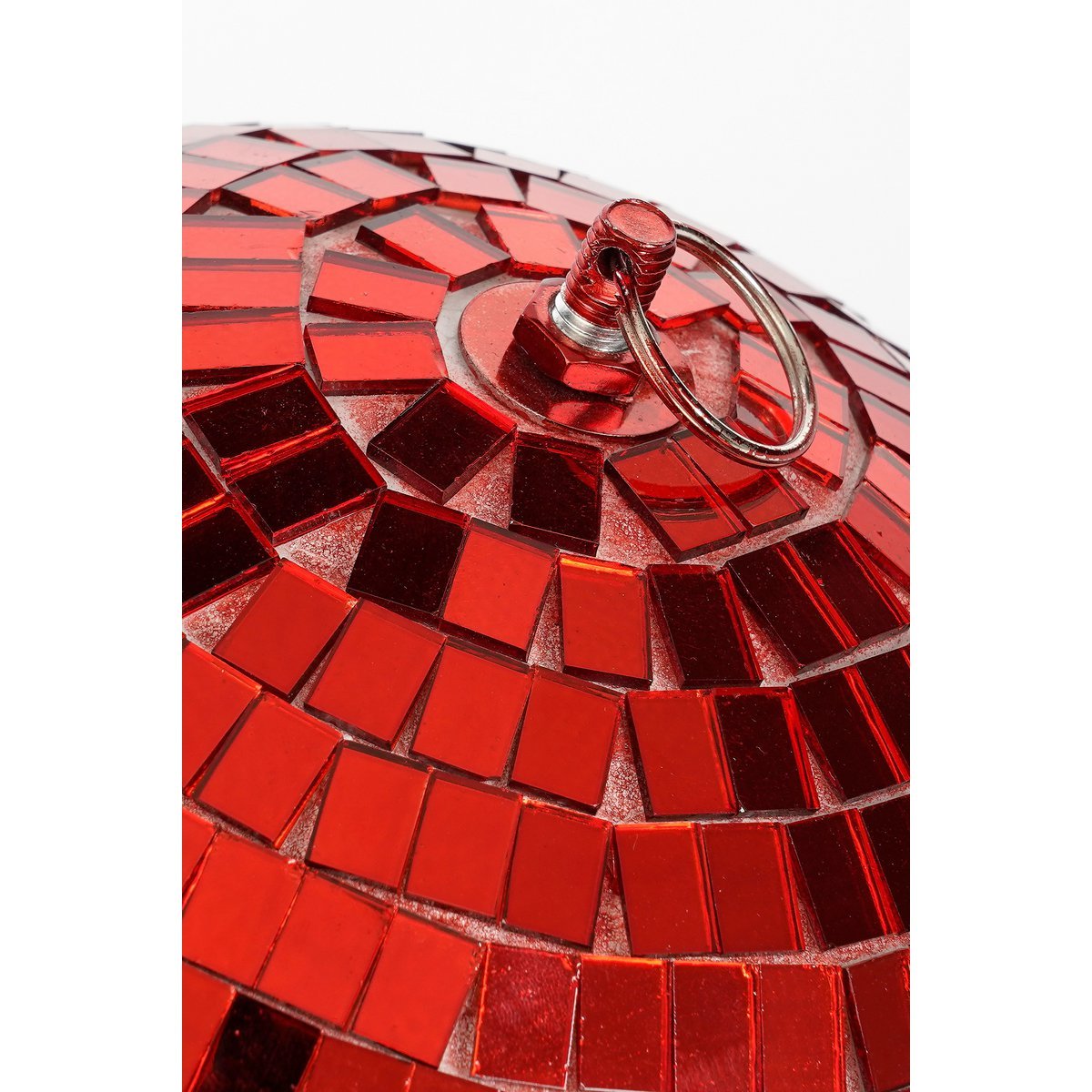 Kerst Discobal - Ø30 cm - Rood