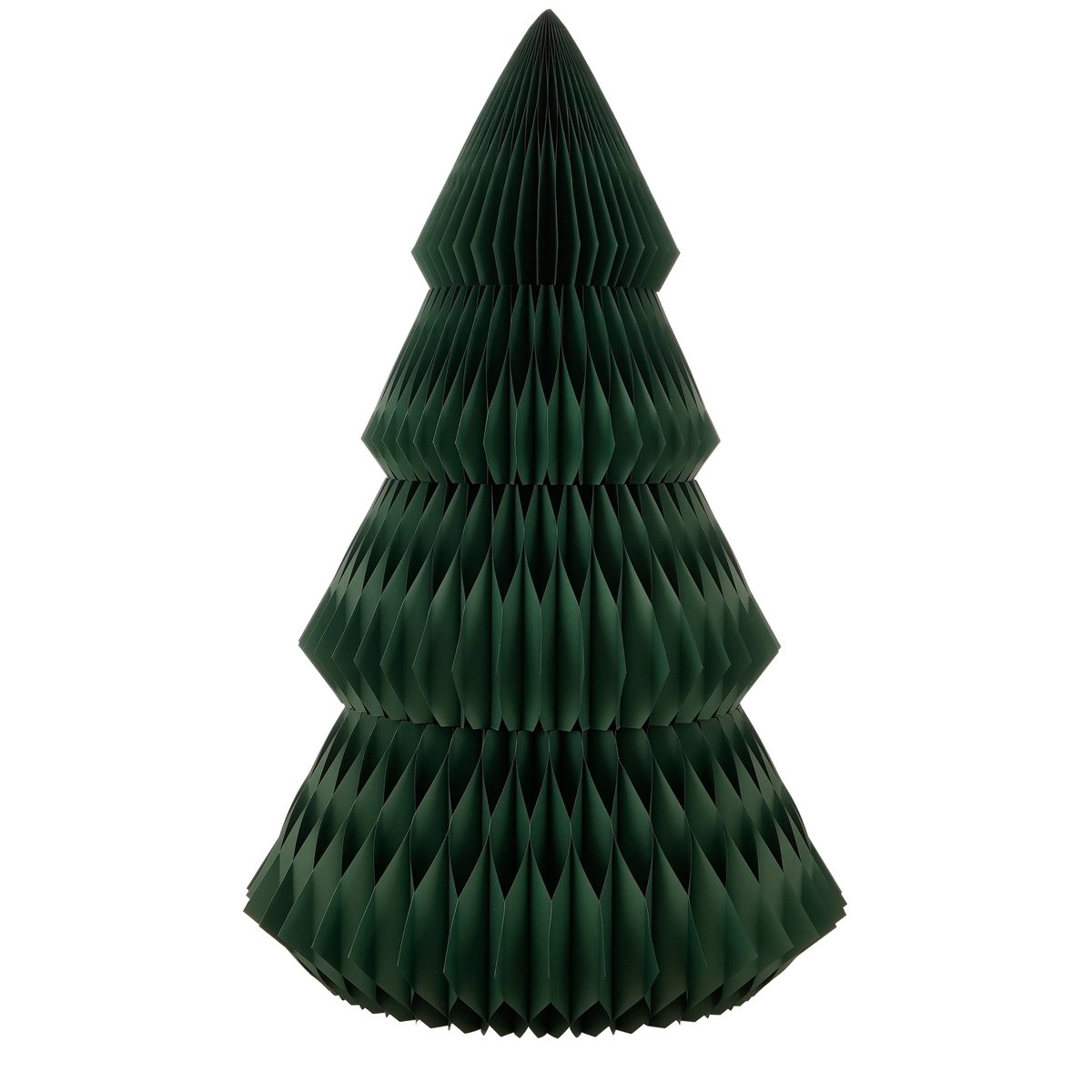 Decoratie Kerstboom - H212 x Ø120 cm - Papier - FSC Mix - Groen