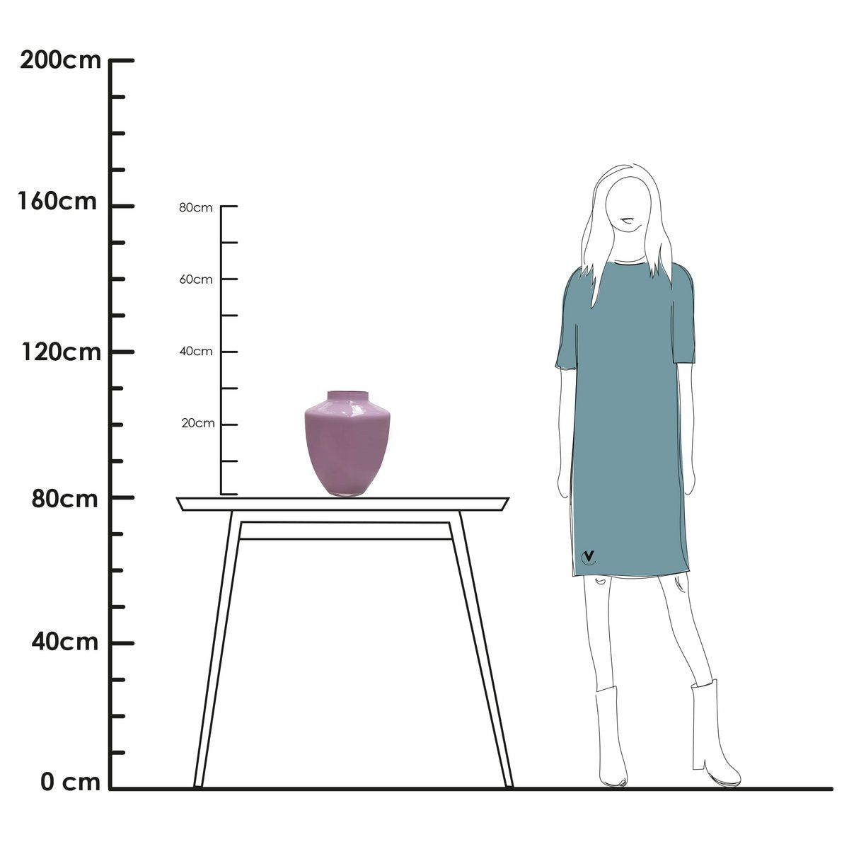 Vaas - Tugela light pink