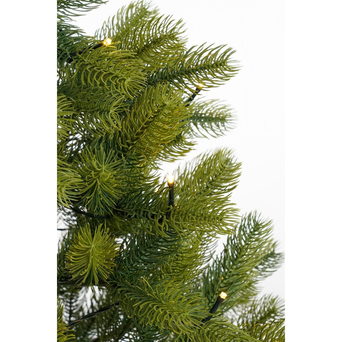 Nagoya Kunstkerstboom in Pot met LED Verlichting - H90 x Ø55 cm - Groen