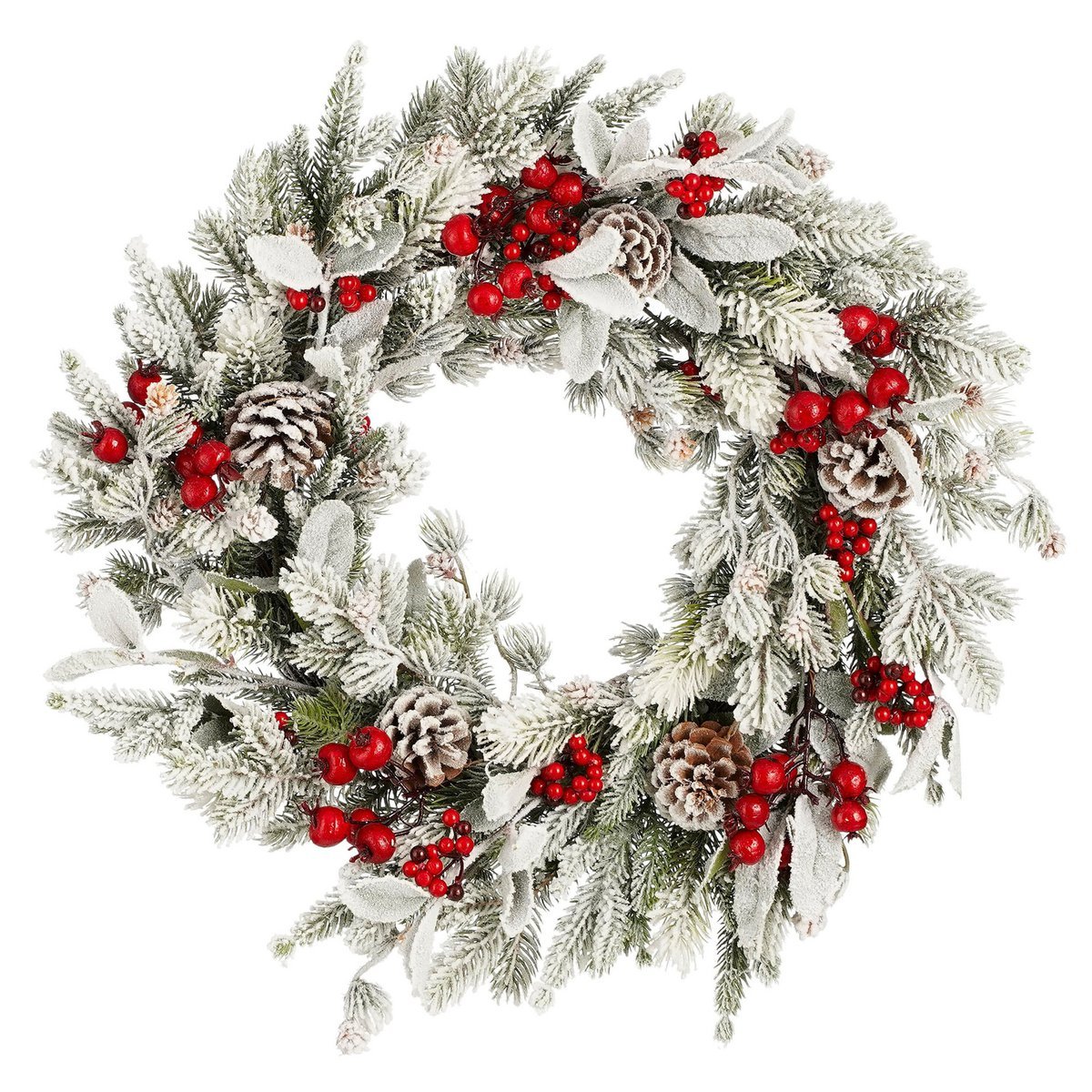 Belfort Kerstkrans - Ø50 cm - Groen