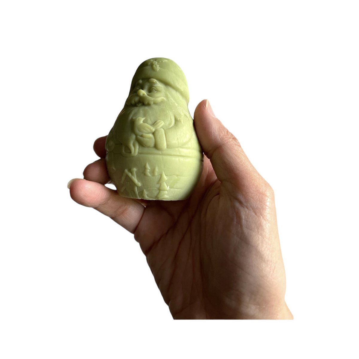 3D Kerstman Kerstkaars