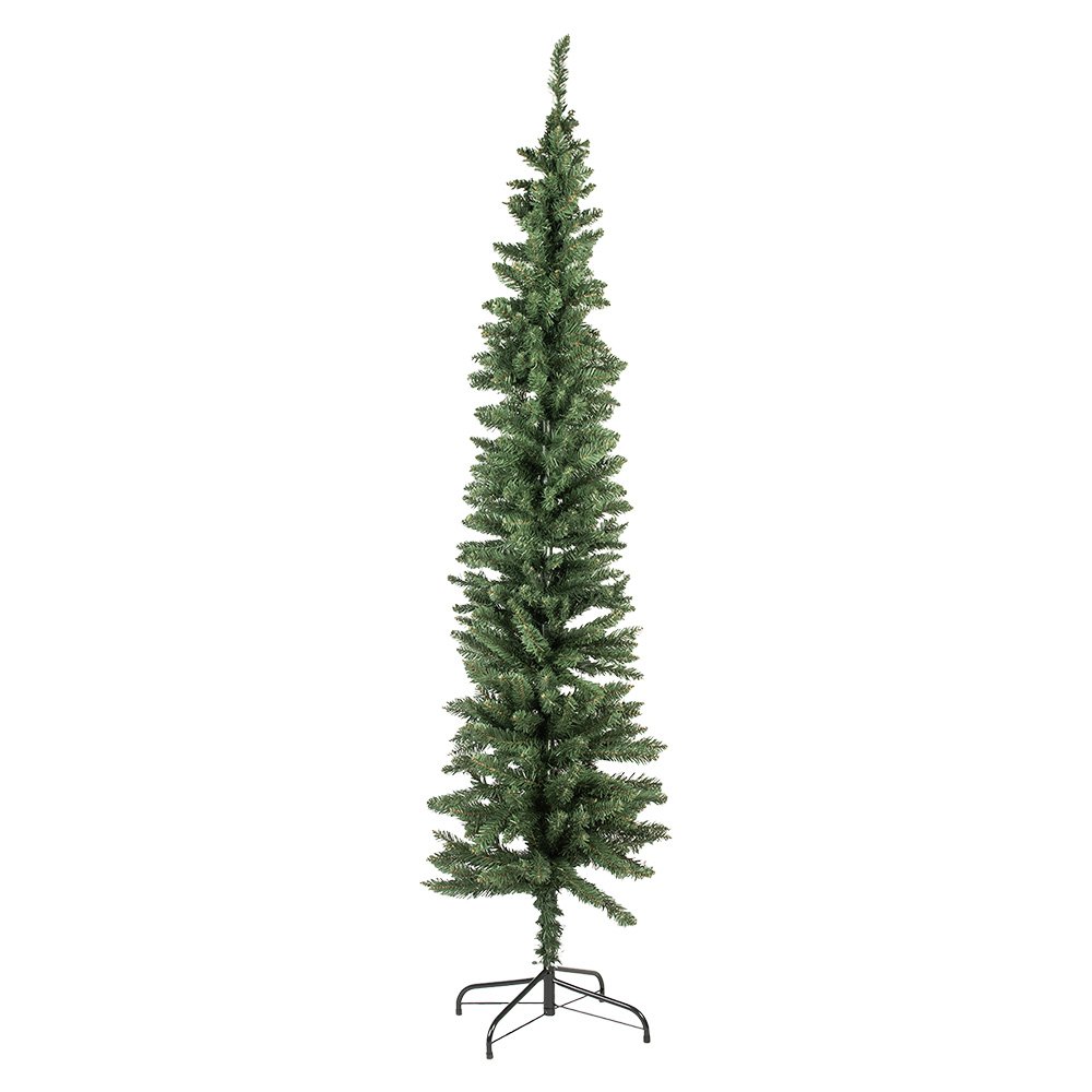 Kerstboom Groen, Kunststof en Metaal 50x50x210 cm