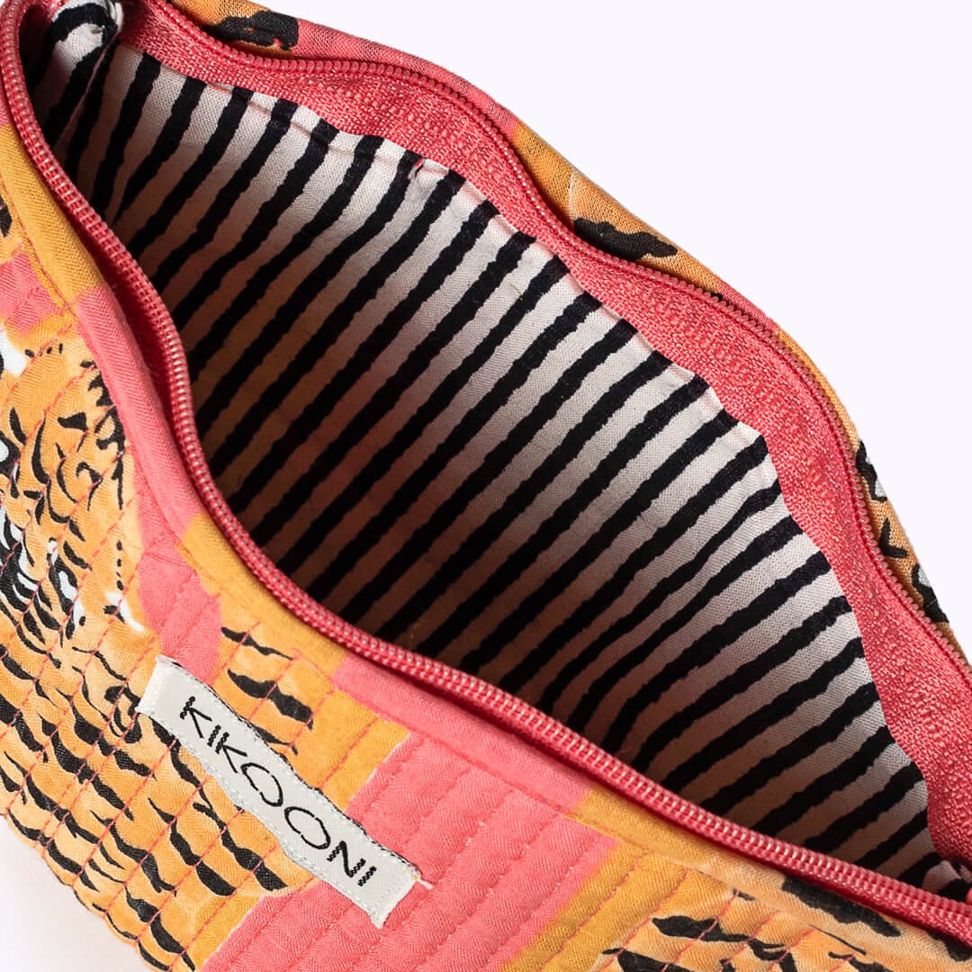 Mini -tas "Poppy Tiger Sunset"