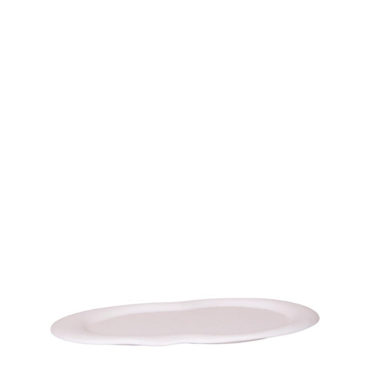 Anro Style Cloud plate - Ovale dienblad Ø30cm - White