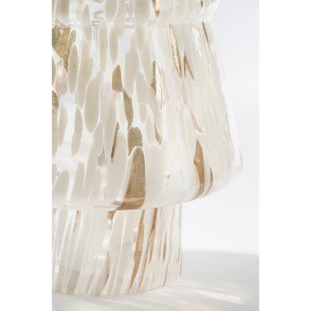 Kerstdecoratie Boom - H42 x Ø16 cm - Glas - Wit