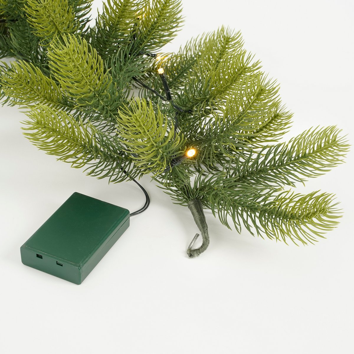 Nigata Guirlande met LED Verlichting - L180 cm - Groen