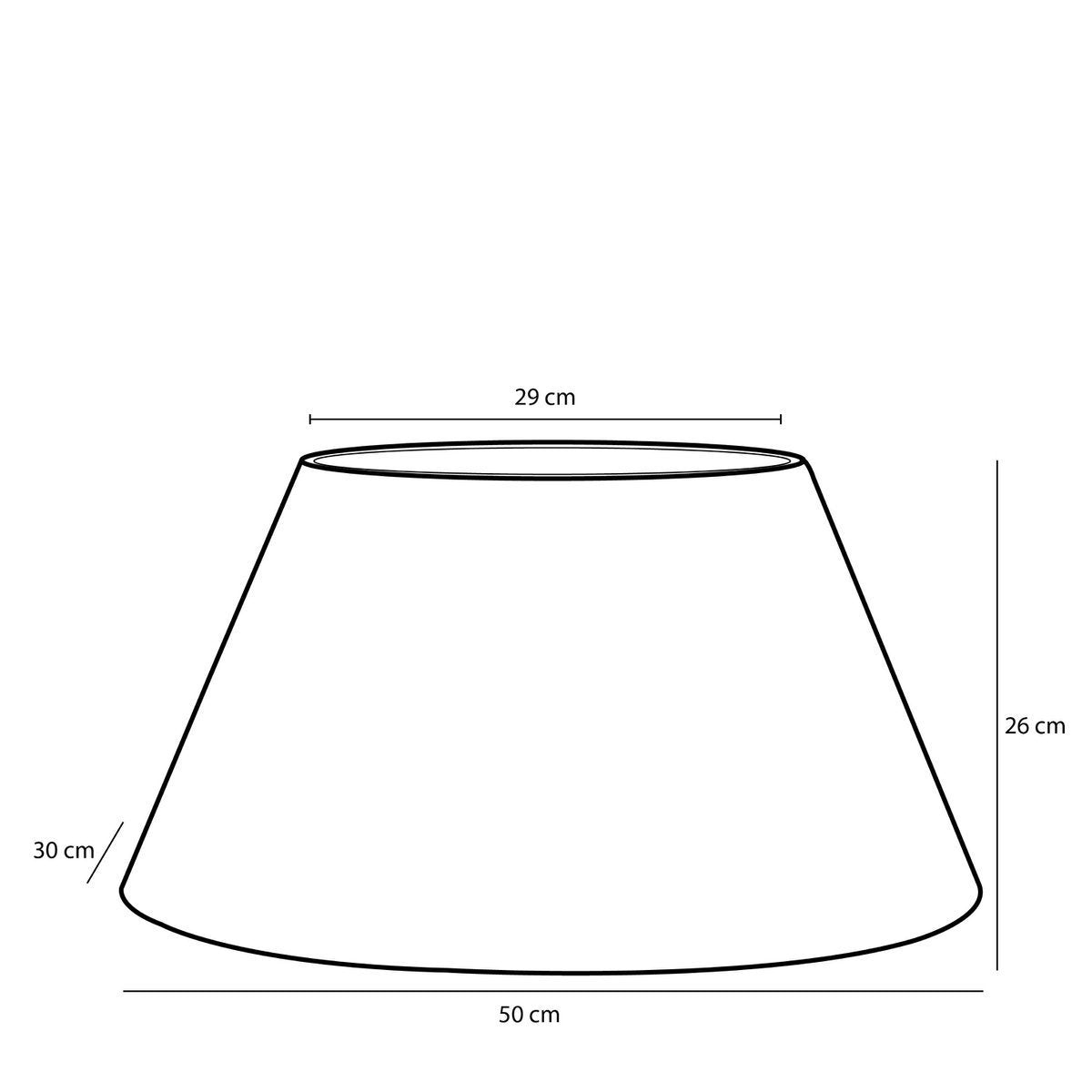 Kerstboomrok - L50 x B30 x H26 cm - Metaal - Goud