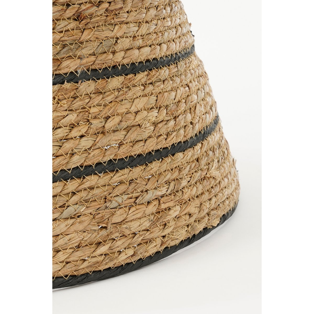 Kerstboomrok - H26 x Ø58 cm - FSC Mix - Zeegras - Naturel Bruin, Zwart