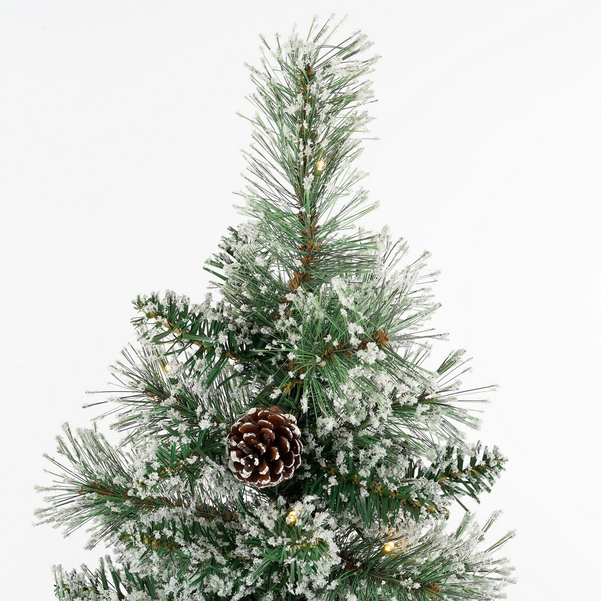 Vandans Kunstkerstboom met LED Verlichting en Timerfunctie - H120 x Ø60cm - Groen