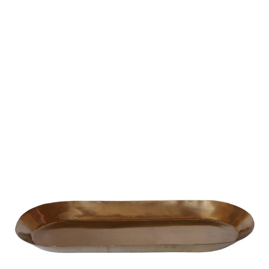 Anro Style Plate oval - Ovale dienblad Ø30cm - Gold