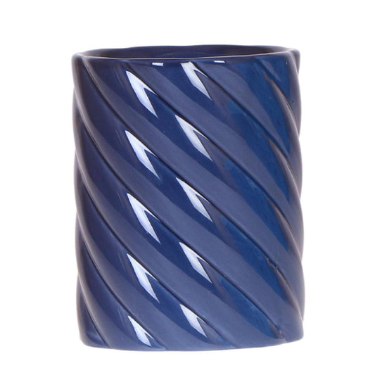 Anro Style Candy sierpot | Hoog - Blue - Ø9cm