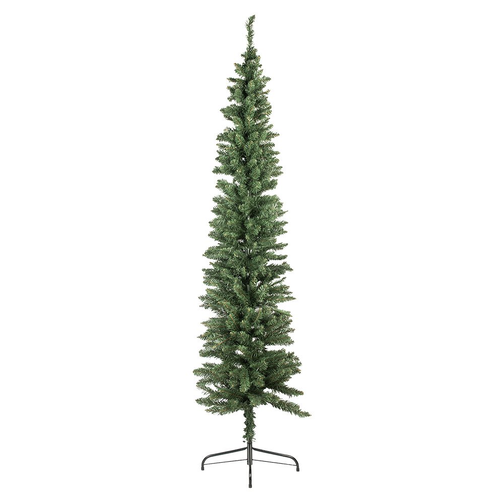 Kerstboom Groen, Kunststof en Metaal 50x50x210 cm