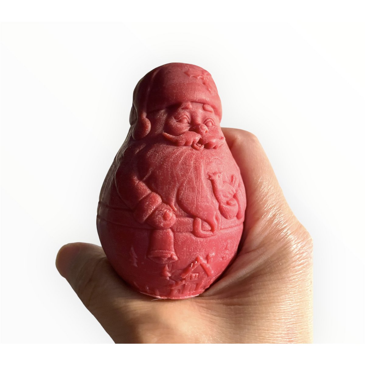 3D Kerstman Kerstkaars