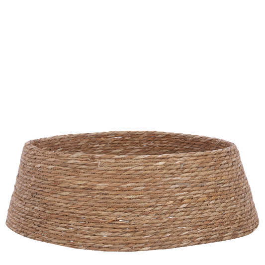 Kerstboomrok - H28 x Ø75 cm - Zeegras - Naturel Bruin