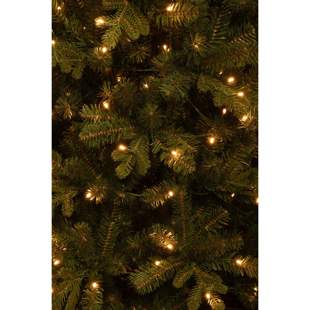 Harma Smalle Kunstkerstboom met LED Verlichting - H185 x Ø63 cm - Groen