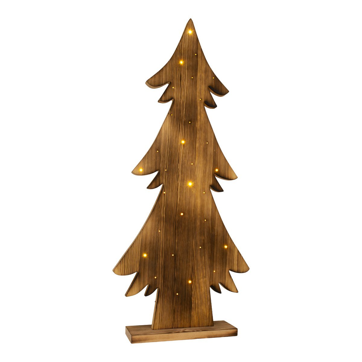 LED Houten Kerstboom h: 90cm