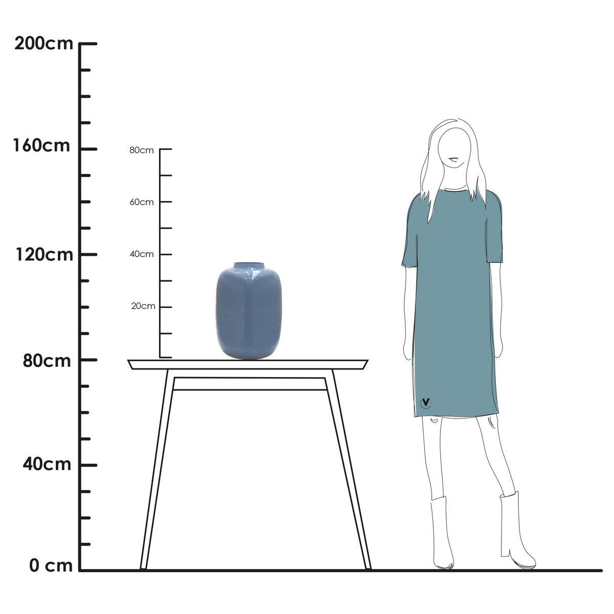 VAAS - Artic Light Blue -Grey