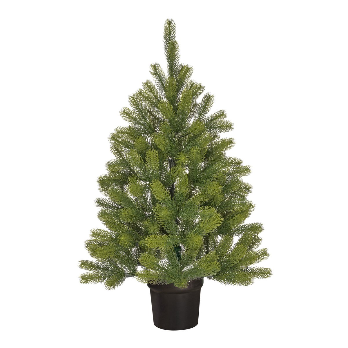 Nagoya Kunstkerstboom in Pot - H90 x Ø55 cm - Groen