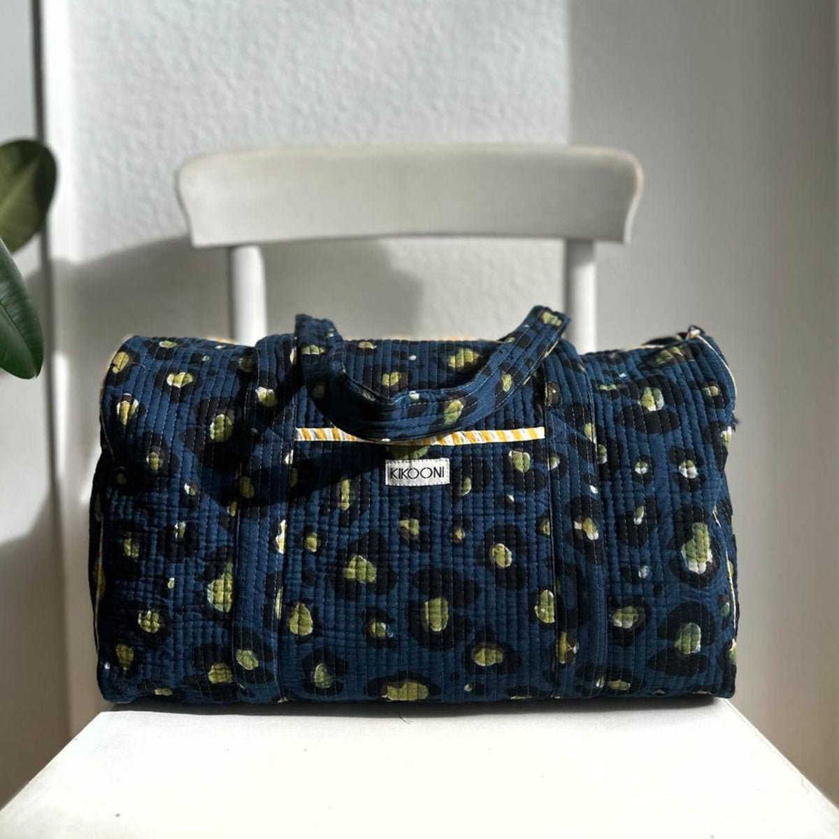 Katoenen tas en shopper "DARK LEO"