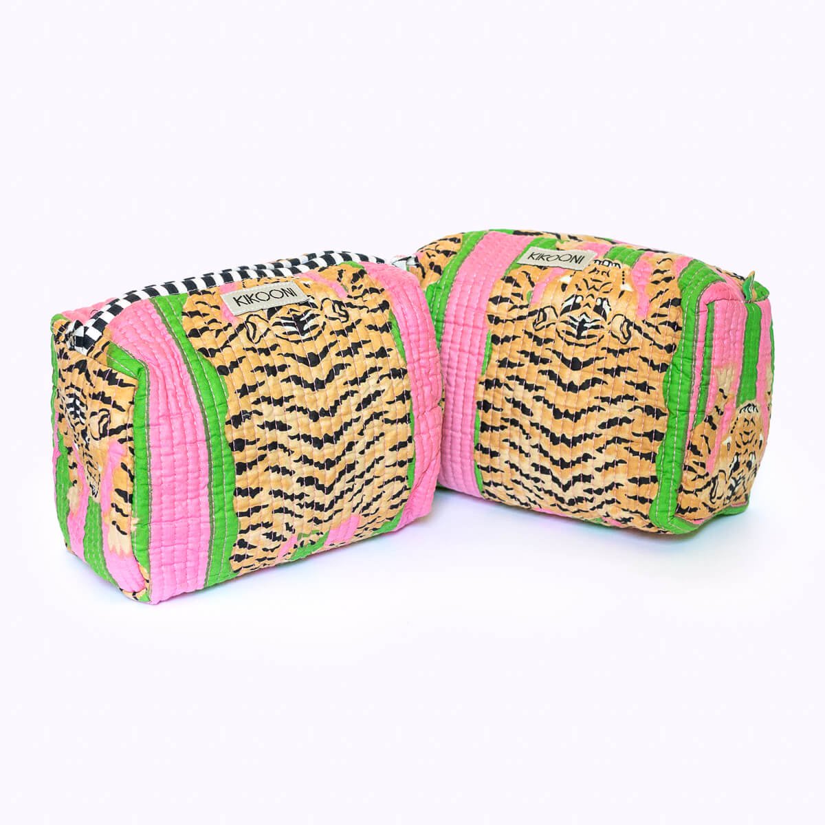 Handgemaakte kleine cosmetische tas "Poppy Tiger Candy"