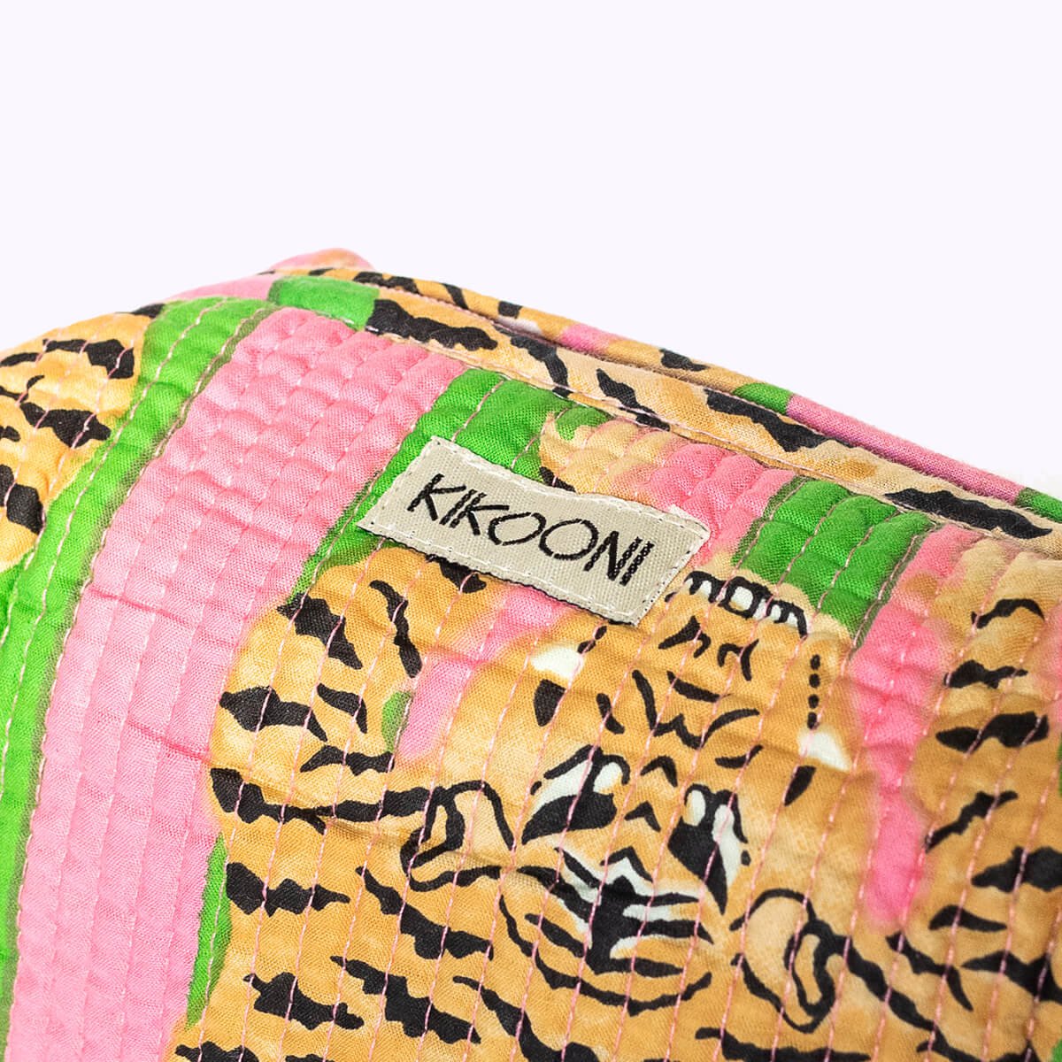 Handgemaakte kleine cosmetische tas "Poppy Tiger Candy"
