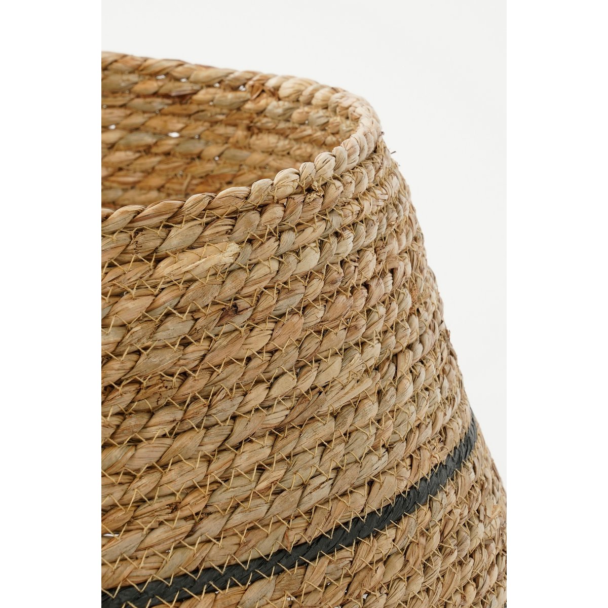 Kerstboomrok - H26 x Ø58 cm - FSC Mix - Zeegras - Naturel Bruin, Zwart