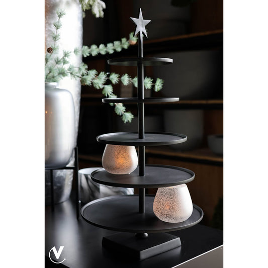 Etagere Kerst - Bonito black Ø40 x H80 cm