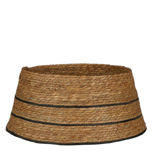 Kerstboomrok - H26 x Ø58 cm - FSC Mix - Zeegras - Naturel Bruin, Zwart