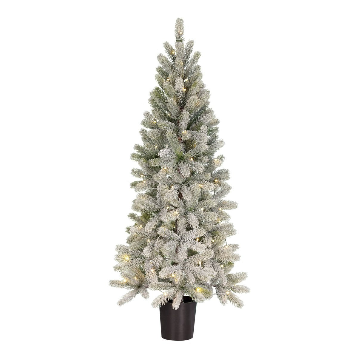 Nagoya Kunstkerstboom met LED Verlichting en Timerfunctie - H120 x Ø60 cm - Groen